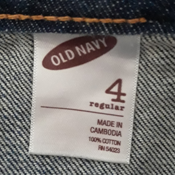 Y2K Old Navy Denim Utility Mini Skirt - Size 4 Regular - Picture 8 of 12